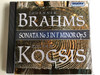 Johannes Brahms - Sonata No.3 In F Minor, Op.5 - Zoltán Kocsis ‎/ Hungaroton ‎Classic Audio CD 1997 Stereo / HCD 12601