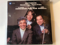 Beethoven - Klaviertrios (Vollstandig)/Piano Trios (Complete) / Vladimir Ashkenazy, Itzhak Perlman, Lynn Harrell / Warner Classics 4x Audio CD 2015 / 0825646129874
