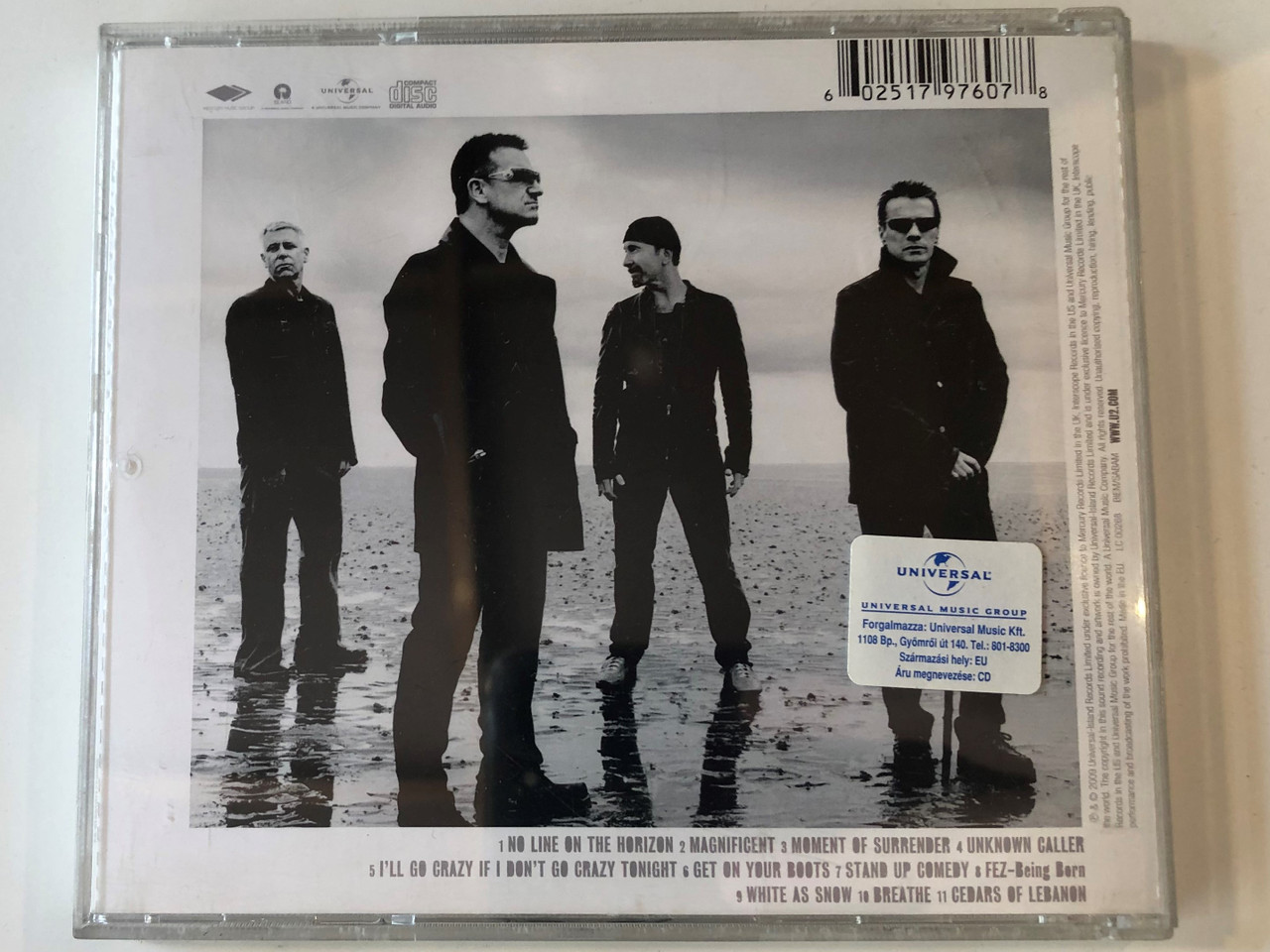 U2 ‎– No Line On The Horizon / Featuring The New Single ''Get On Your  Boots'' / Made In Hungary / Universal- Island Records ‎Audio CD 2009 / ...