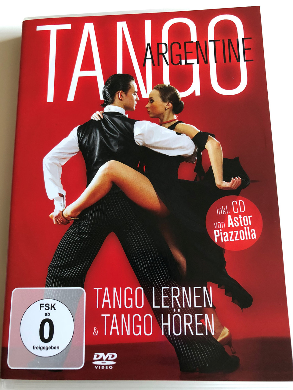 Tango Argentine DVD 2010 Tango Lernen & Tango Hören / Includes CD Astor  Piazzolla / Listen and Learn Tango - German release / Zyx Music DVD 2119 -  bibleinmylanguage