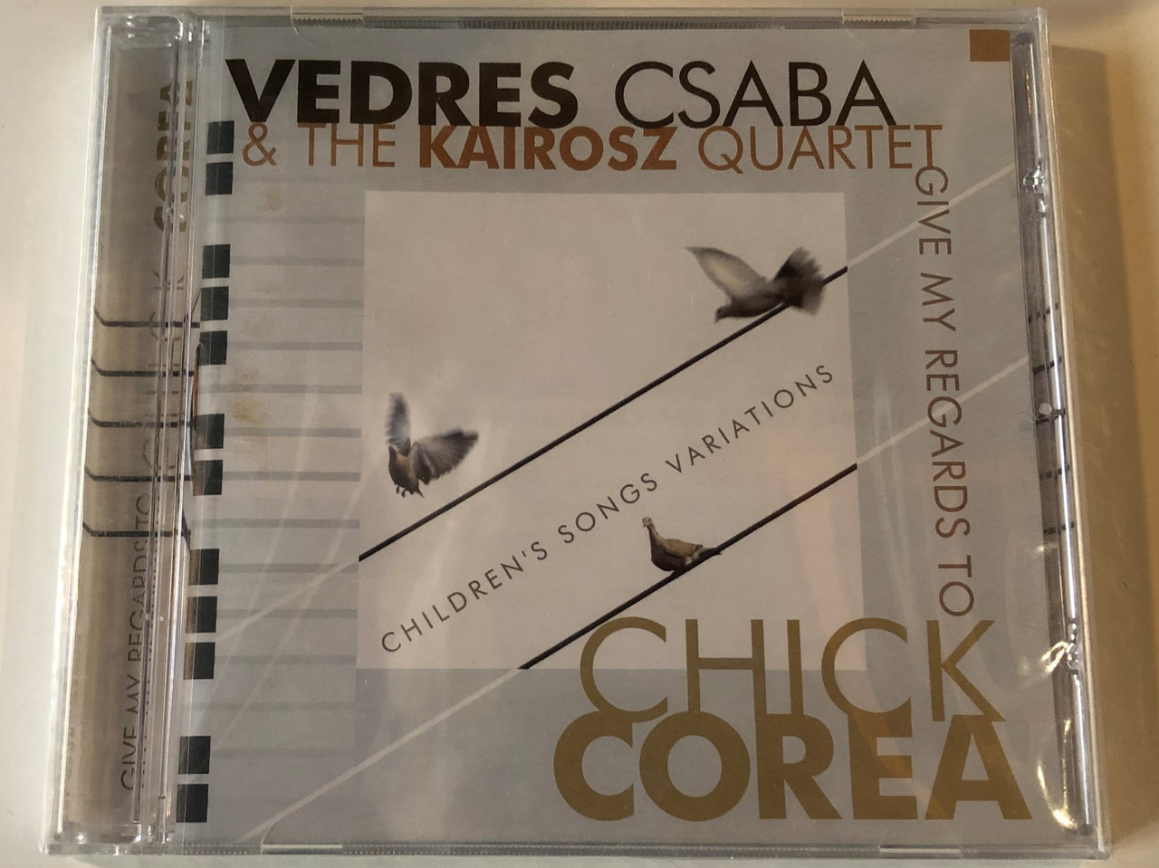 Vedres Csaba  The Kairosz Quartet ‎– Give My Regards To Chick Corea  (Children's Songs Variations) Periferic Records ‎Audio CD 2006 BGCD 186  Bible in My Language