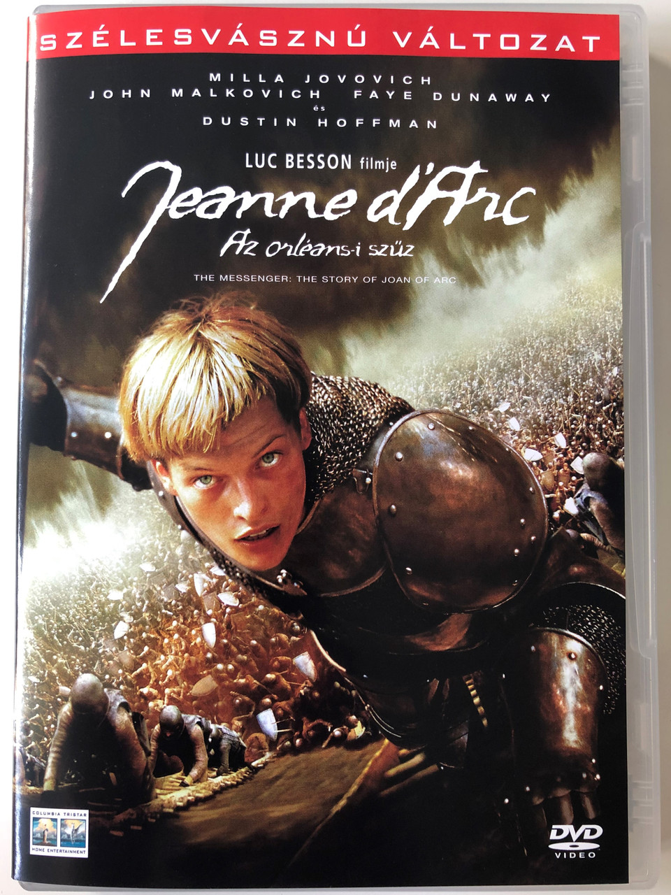 Jeanne d'Arc DVD 1999 Az Orléansi szűz / Directed by Luc Besson / AKA