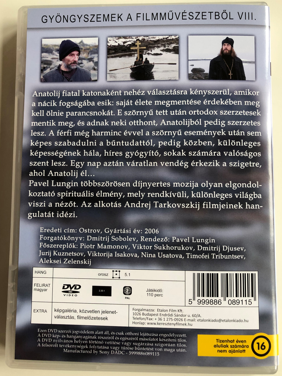 Ostrov Dvd 2006 A Sziget The Island Directed By Pavel Lungin Starring Piotr Mamonov Viktor Sukhorukov Dmitrij Djusev Ostrov Bibleinmylanguage