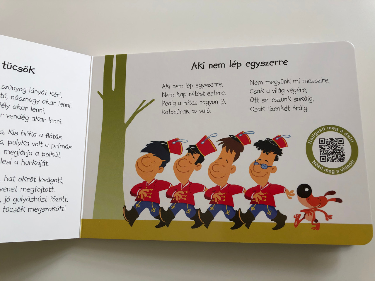 Bújj, Bújj zöldág - gyerekdalok / Hungarian Children's songs / Illustrated  by Őszi Zoltán / Szalay könyvek - Pannon-Literatúra Kft. 2020 / Board Book  - bibleinmylanguage