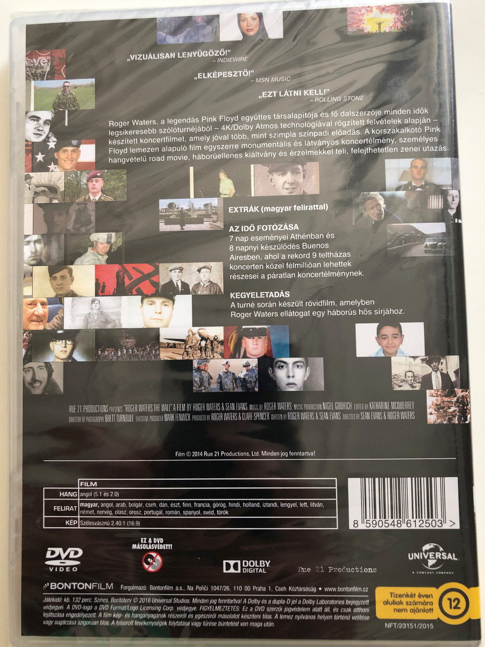 Roger Waters The Wall A Fal Dvd 2014 Directed By Roger Waters Sean Evans British Concert Film Live Album Bibleinmylanguage