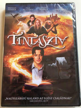 Inkheart DVD 2009 Tintaszív / Directed by Iain Softley / Starring: Brendan Fraser, Paul Bettany, Helen Mirren, Jim Broadbent (5999048925954)