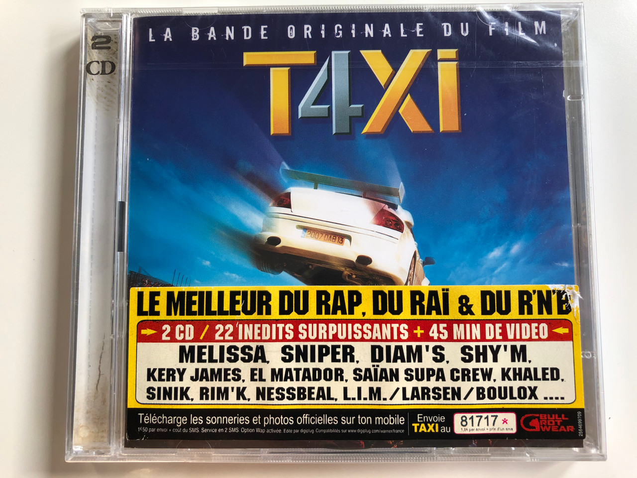 La Bande Originale Du Film - Taxi 4 / Mélissa, Sniper, Diam's, Shy'M, Kery  James, El Matador, Saïan Supa Crew, Khaled, Sinik, Rim'K, Nessbeal, L.I.M.  / Delabel ‎2x Audio CD 2007 / 2564699709 - bibleinmylanguage