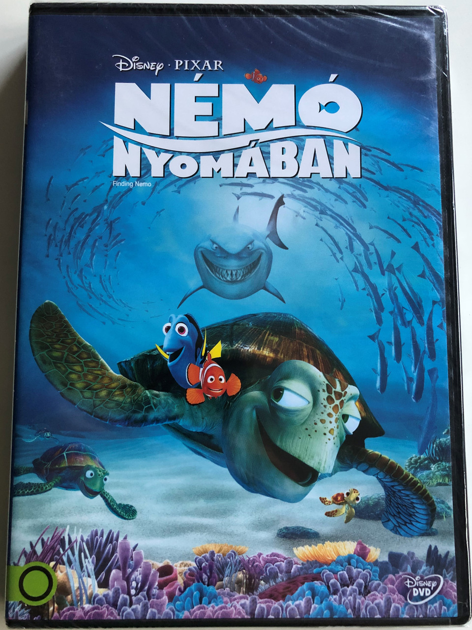 Finding Nemo DVD 2003 Némó nyomában / Directed by Andrew Stanton /  Starring: Albert Brooks, Ellen DeGeneres, Alexander Gould, Willem Dafoe -  bibleinmylanguage