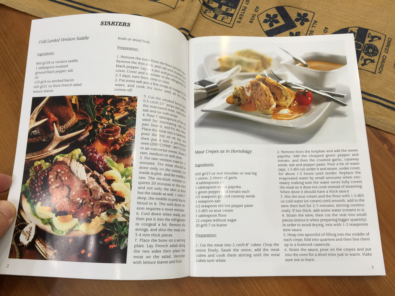 Hungarian Cuisine 46 Recipes With Colorful Pictures Magyar Konyha Receptek Angolul Paperback Soups Beef Dishces Pork Dishes Fish Dishes Desserts Bibleinmylanguage