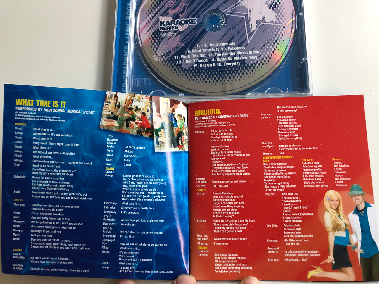 High School Musical 2 Disney Karaoke Series Walt Disney Records Audio Cd 07 Bibleinmylanguage