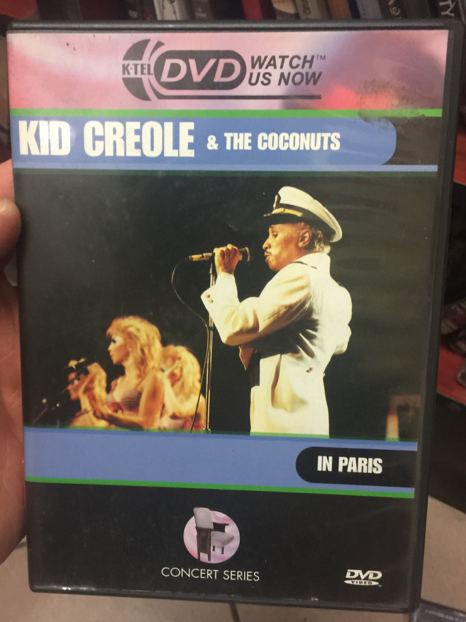 Kid Creole & the coconuts in Paris DVD Recorded at Le Zenith, Paris,  September 10th 1985 / The Creole Band / Table Manners, No Fish Today, Stool  Pigeon, Say Hey, Mona - bibleinmylanguage