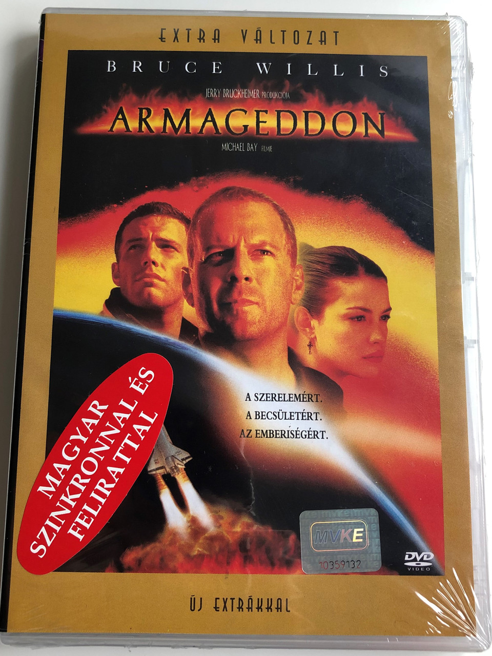 Armageddon DVD 1998 / Directed By Michael Bay / Starring: Billy Bob ...