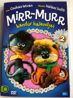 Mirr-Murr kandúr kalandjai 2. DVD 1973 Mirr murr the tomcat / Directed by Foky Ottó / Storyteller: Halász Judit / Írta: Csukás István / Hungarian puppet cartoon (5999884697046)
