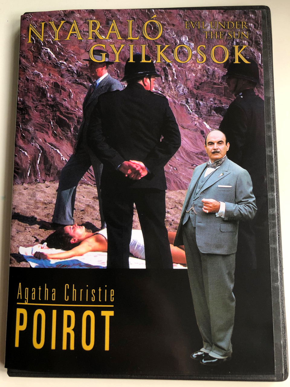 Agatha Christie's Poirot Evil Under The Sun 2001 Agatha Christie's Poirot - Evil under the sun DVD 2001 Poirot - Nyaraló
