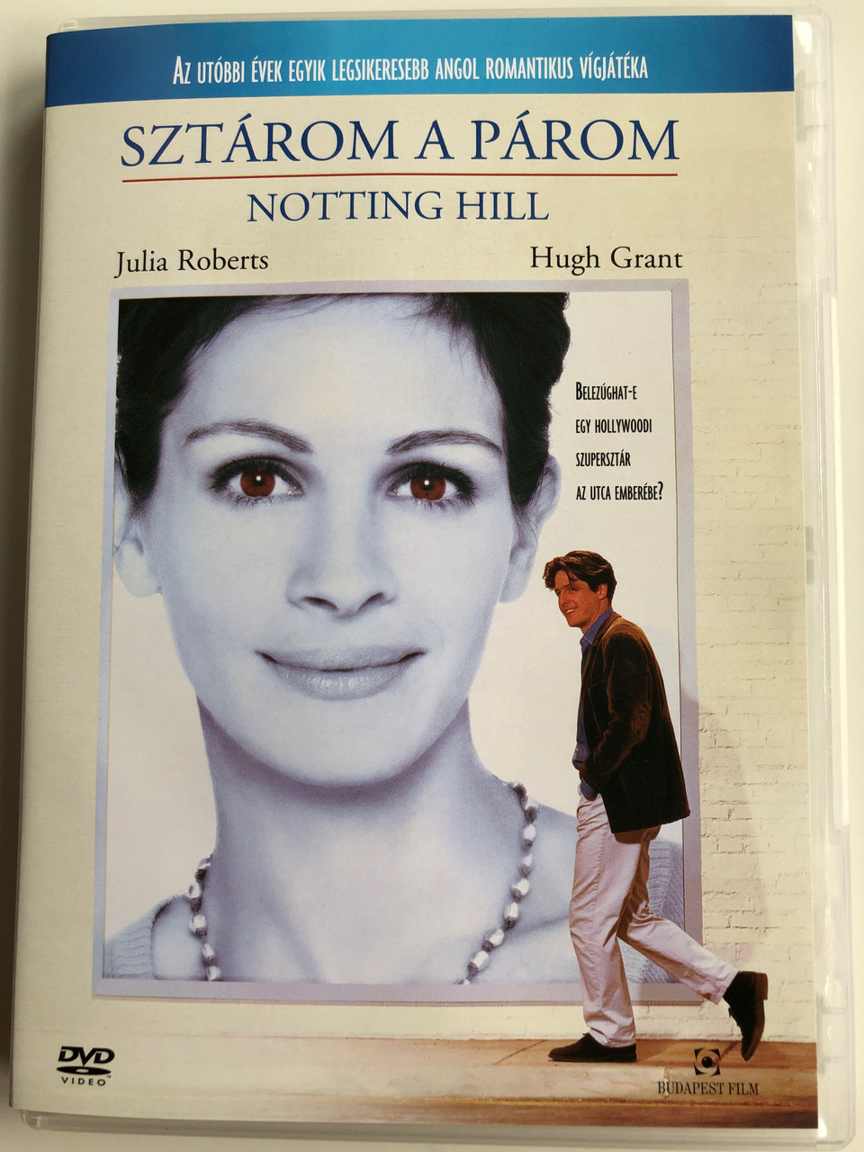 Notting Hill DVD 1999 Sztárom a Párom / Directed by Roger Michell /  Starring: Julia Roberts, Hugh Grant - bibleinmylanguage