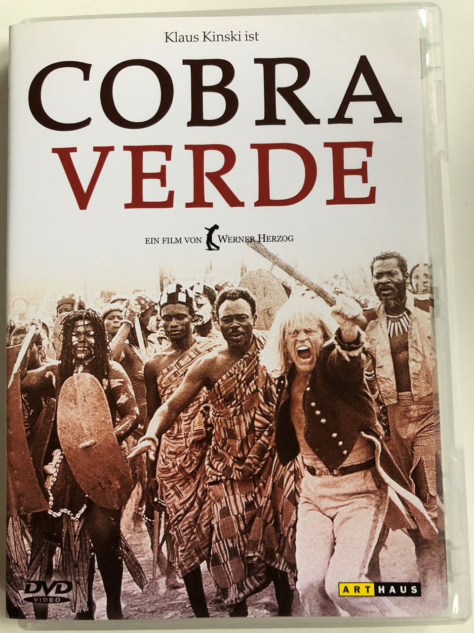 Cobra Verde DVD 1987 Slave Coast / Directed by Werner Herzog / Starring:  Klaus Kinski, King Ampaw, José Lewgoy - bibleinmylanguage