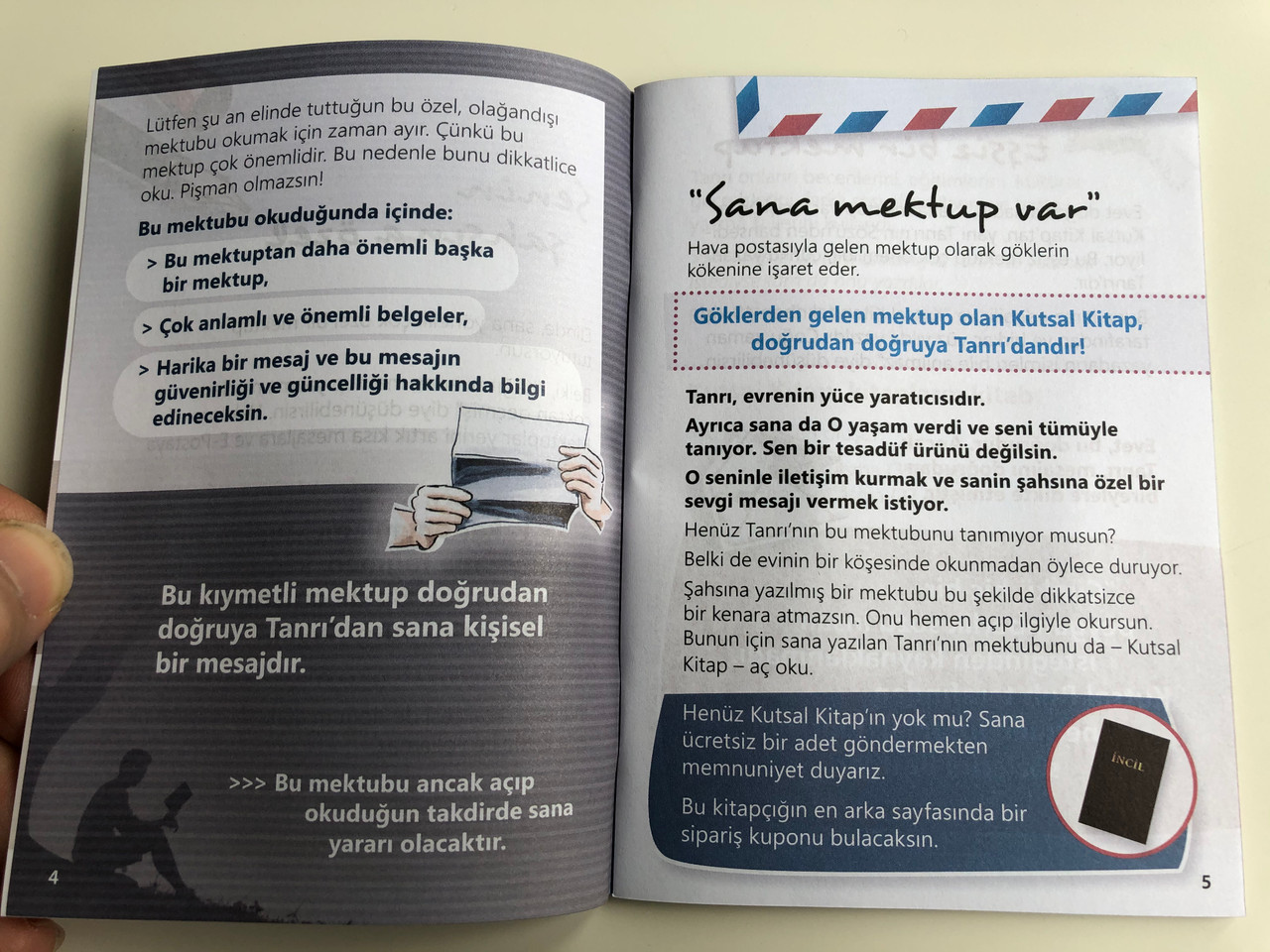 Sana Mektup Var Turkish Edition Of A Letter To You Gute Botschaft Verlag 2020 Gbv 1134010 Bibleinmylanguage