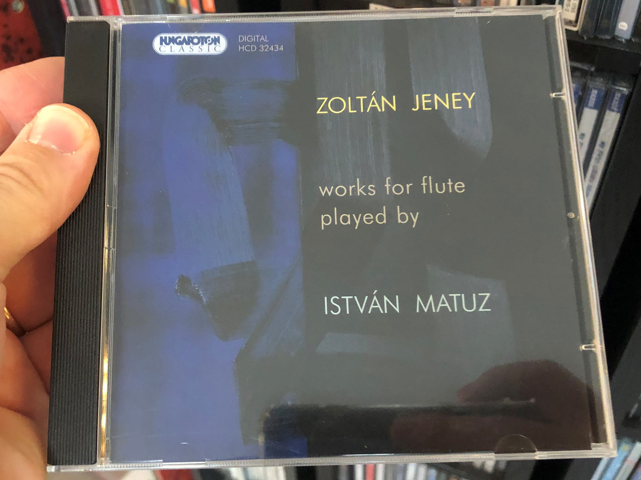 Zoltán Jeney ‎– Works For Flute / István Matuz / Hungaroton ‎Classic Audio  CD 2007 Stereo / HCD 32434 - bibleinmylanguage