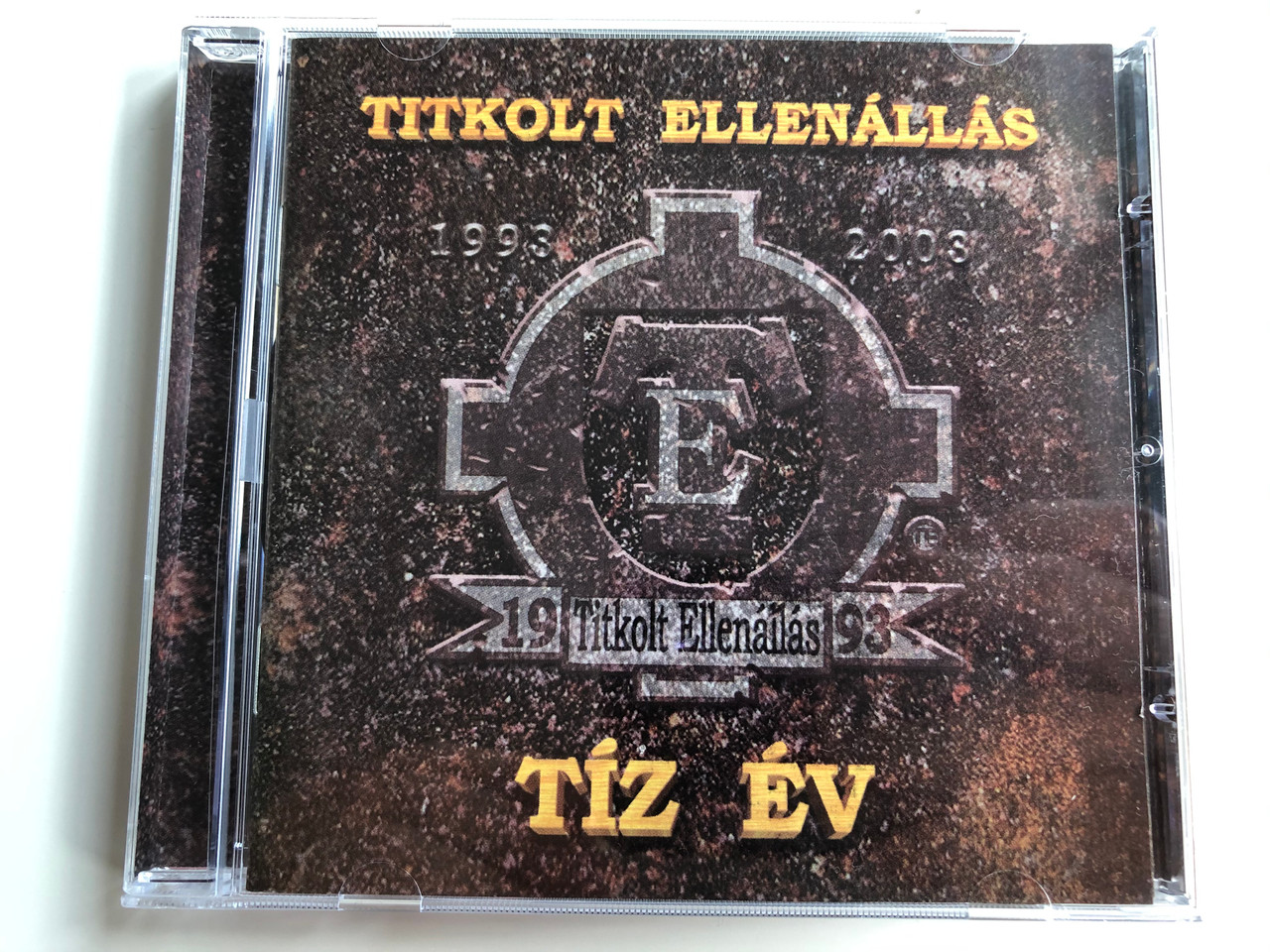 Titkolt Ellenállás ‎– 1993 - Tíz Év / RockWorld Audio CD 2003 / TE004 -  bibleinmylanguage