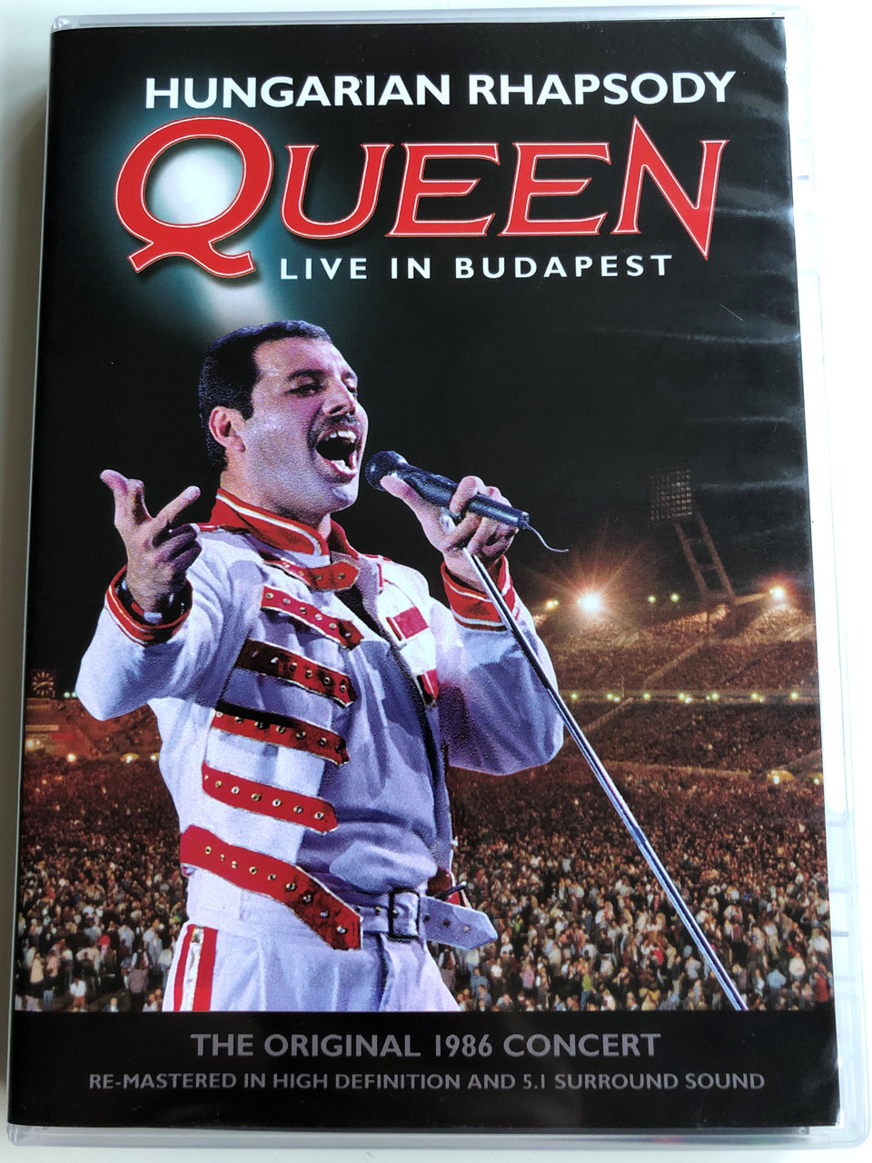 Queen - Live in Budapest DVD Hungarian Rhapsody / The Original 1986 Concert  / Re-Mastered in High Definition / Additional Content: A Magic Year  -Documentary - bibleinmylanguage