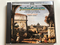 Bach - Italian Concerto / Partita In B Minor, Concerto in D minor / Miklos Spanyi - harpsichord / Hungaroton Audio CD 1987 Stereo / HCD 12780-2