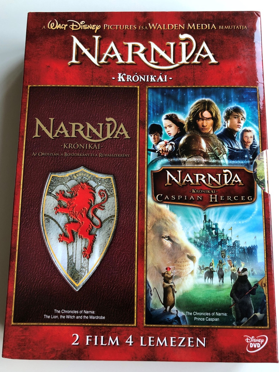 The Chronicles of Narnia: The Lion, the Witch and the Wardrobe - Prince  Caspian DVD SET Narnia