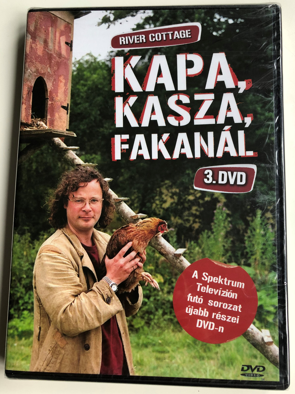 River Cottage Disc 3 DVD 1999 Kapa, kasza, fakanál / Directed by Zam  Baring, Andrew Palmer, Billy Paulett / Cooking with Hugh  Fearnley-Whittingstall / 3 Episodes on Disc / ER6052 - bibleinmylanguage