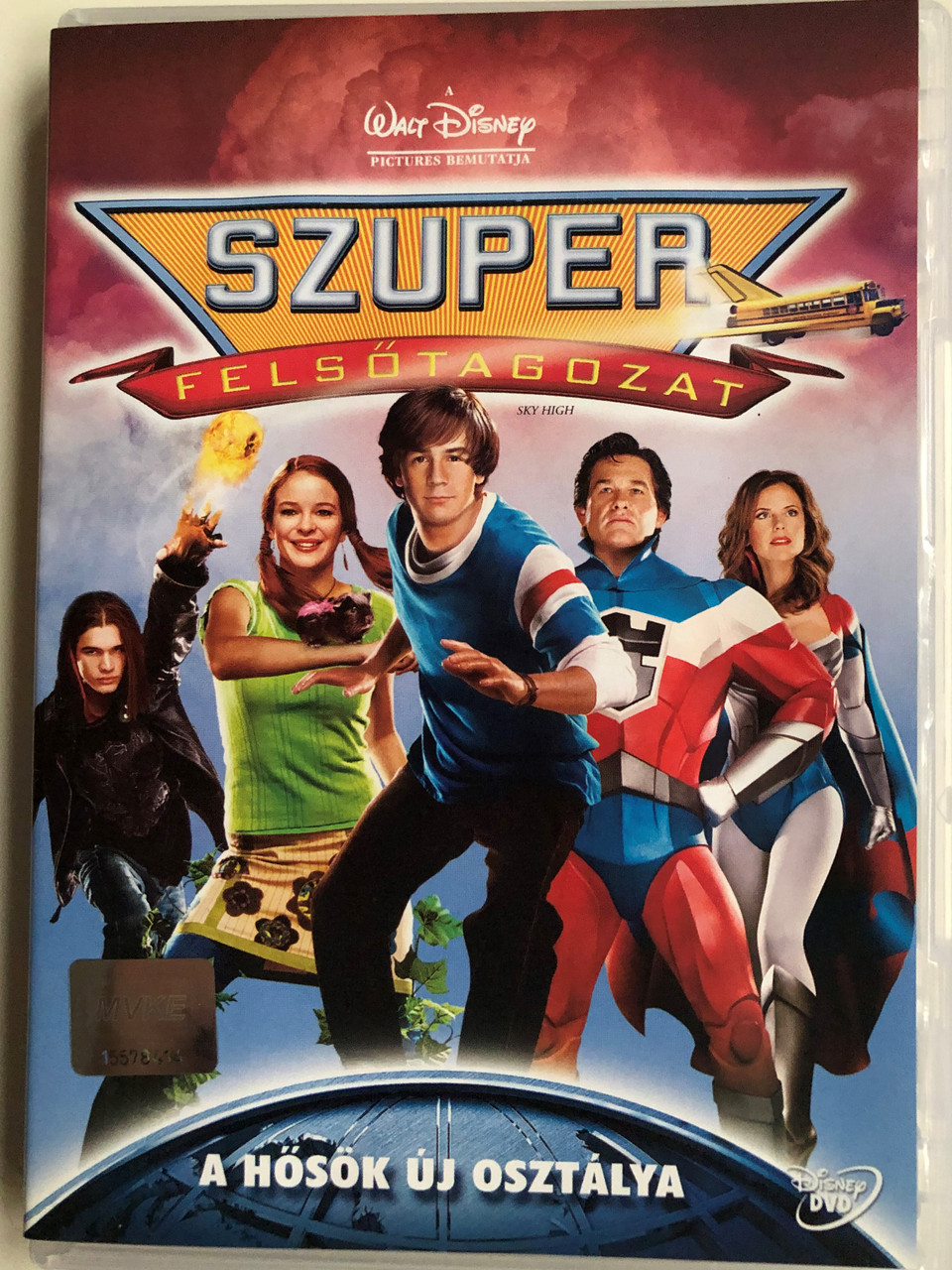 Sky High DVD 2005 Szuper felsőtagozat / Directed by Mike Mitchell /  Starring: Kelly Preston, Michael Angarano, Danielle Panabaker, Mary  Elizabeth - bibleinmylanguage