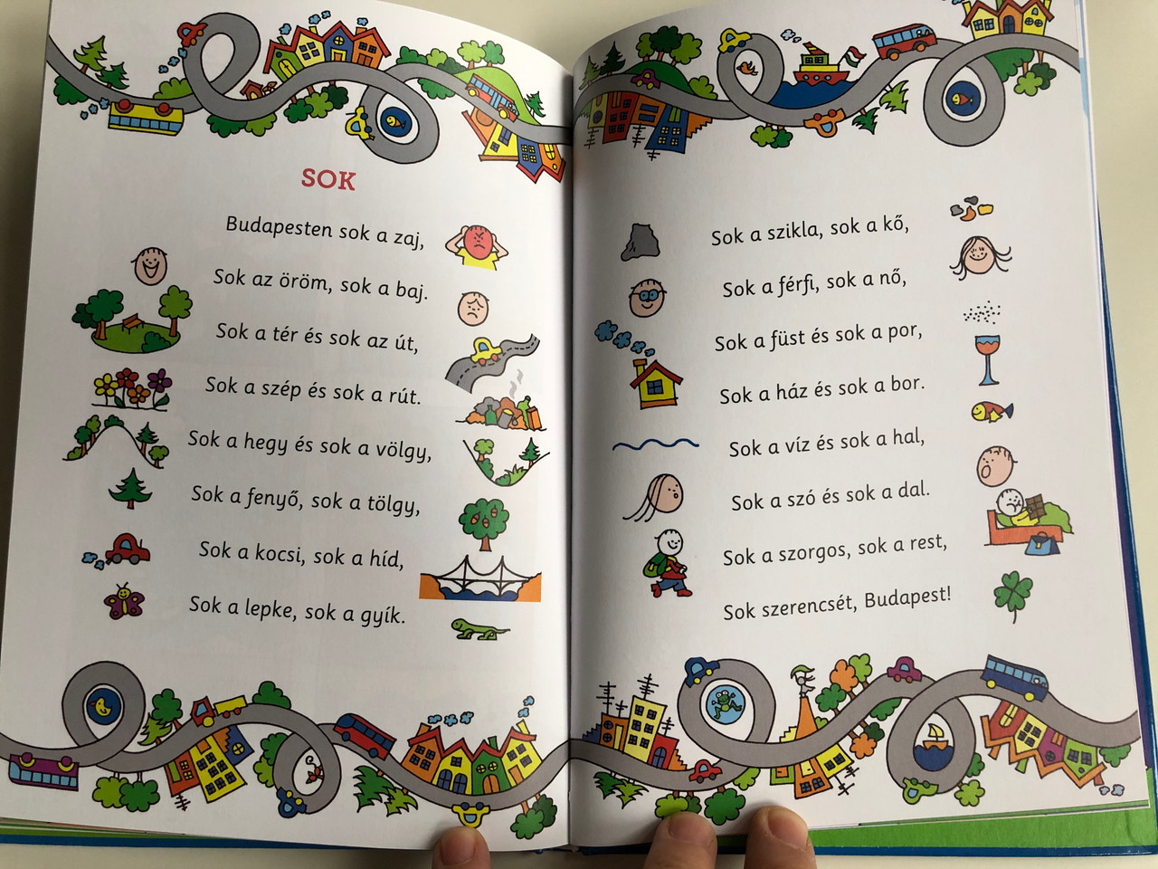 Bárányfelhők - gyerekversek by Bartos Erika / Hungarian colorful nursery  rhyme book / Hardcover / Móra Könyvkiadó 2018 - bibleinmylanguage