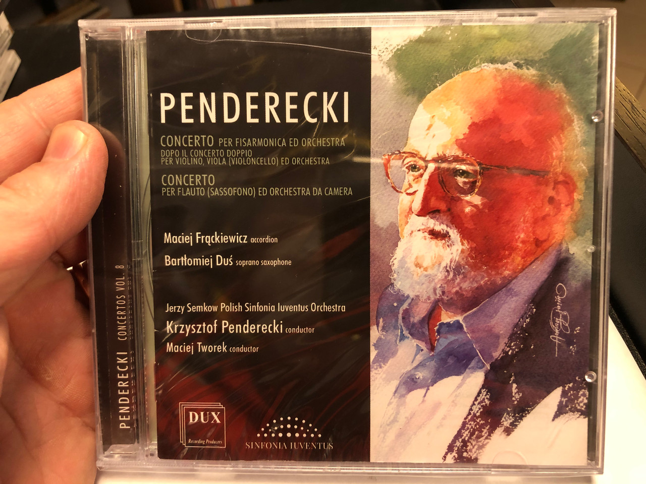 Penderecki - Concerto Per Fisarmonica Ed Orchestra dopo il Concerto doppio  per violin, viola (violoncello) ed orchestra;