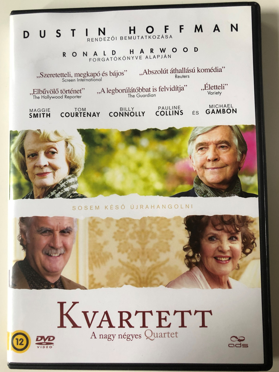 Quartett Dvd 2012 Kvartett A Nagy Negyes Directed By Dustin Hoffman Starring Maggie Smith Tom Courtenay Billy Connolly Pauline Collins Michael Gambon Bibleinmylanguage