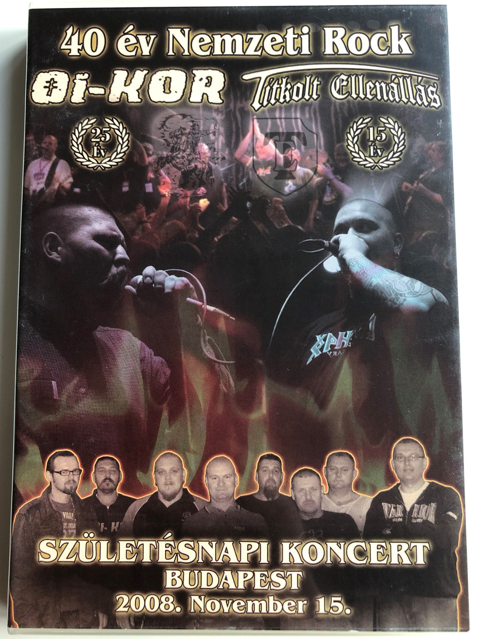 Titkolt Ellenállás 2DVD 2009 Oi-kor - 40 év Nemzeti Rock / Születésnapi  koncert Budapest / 2008. November 15 / Titkolt Records - TR DVD002 -  bibleinmylanguage