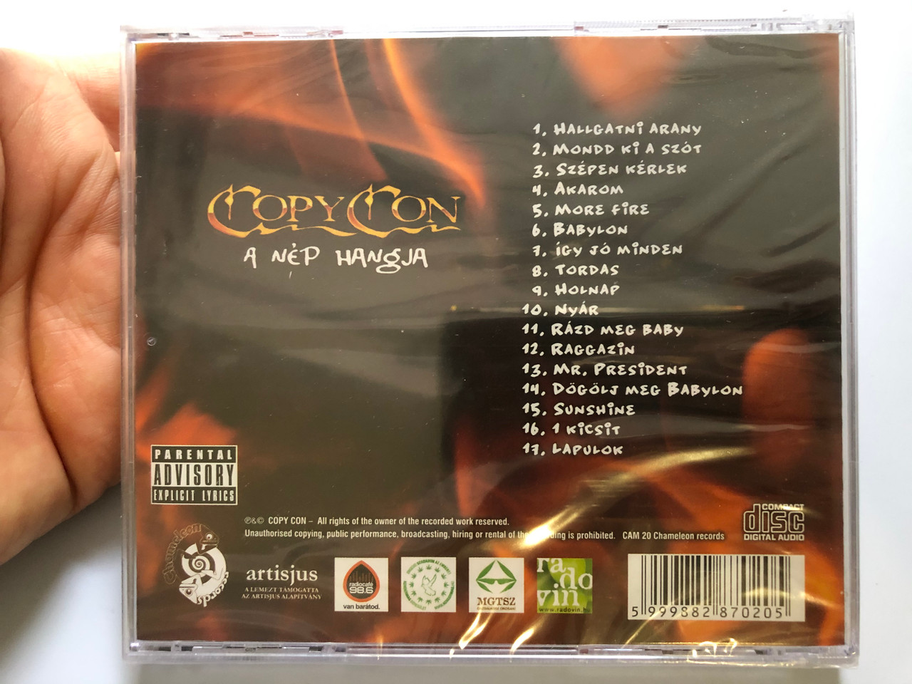 Copy Con ‎– A Nép Hangja / Chameleon Records Audio CD / CAM20 / Hungarian  Reggae - Bible in My Language