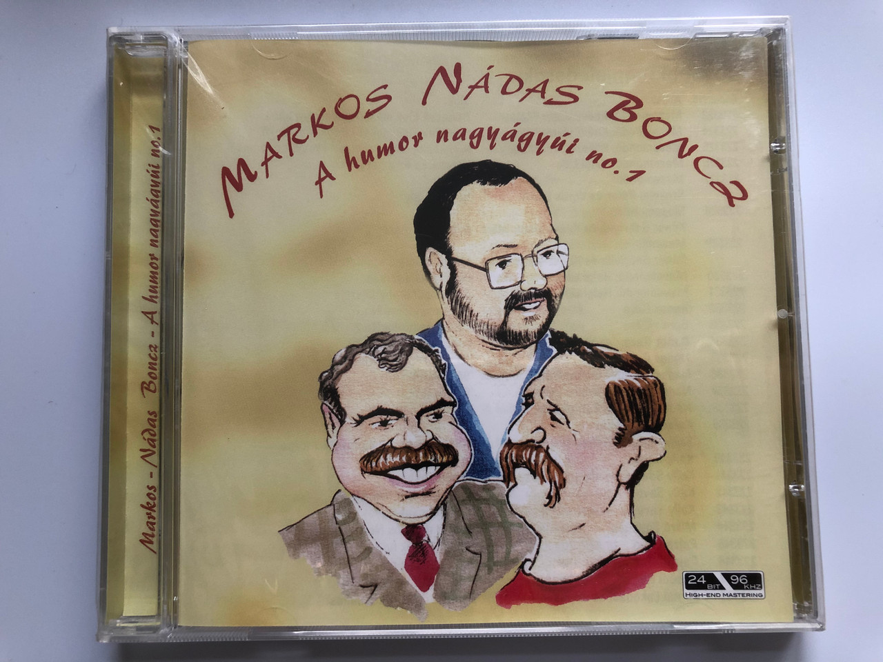Markos - Nádas - Boncz ‎– A Humor Nagyágyúi No.1 / Membran Music Ltd.  ‎Audio CD 2005 / 223 367 - bibleinmylanguage