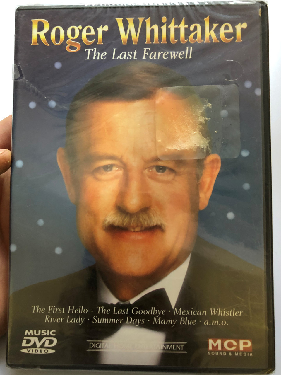 Roger Whittaker - The Last Farewell DVD 2011 / The First Hello, Mexican  Whistler, River Lady, Summer Days / MCP Sound & Media - bibleinmylanguage