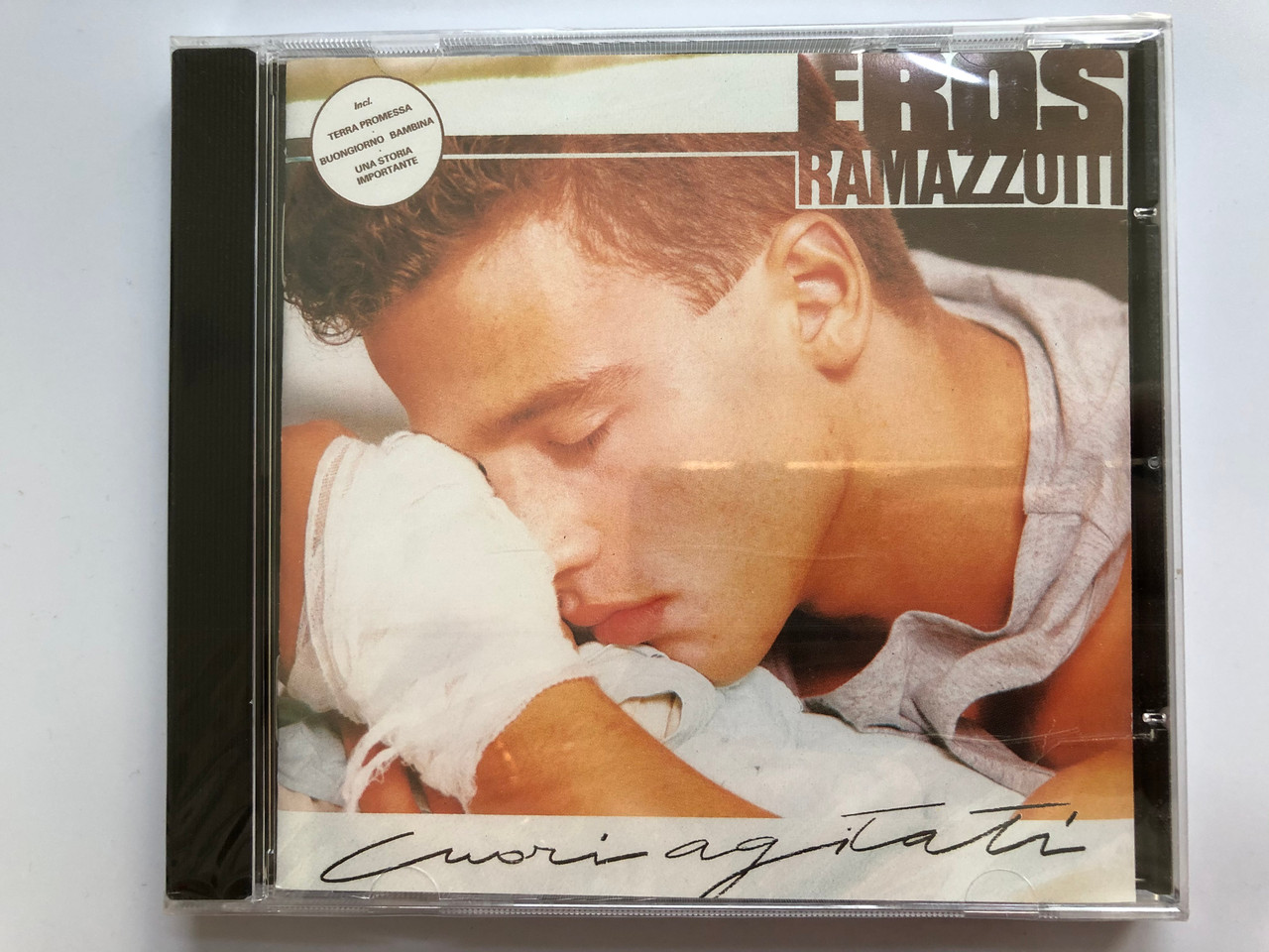 Eros Ramazzotti ‎– Cuori Agitati / DDD ‎Audio CD 1987 / 256 814 -  bibleinmylanguage