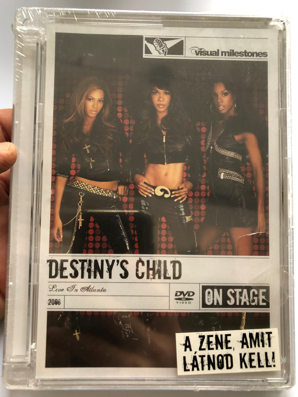 Destiny's Child DVD 2006 Live in Atlanta DVD On Stage / Directed by Julia  Knowles / Say my Name, No,No,No, Dilemma, Baby boy, Lose My Breath / Bonus  Features & Audio -