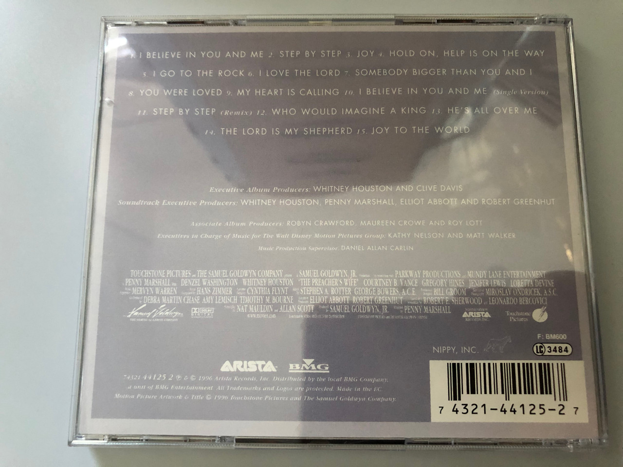 Whitney Houston ‎– The Preacher's Wife (Original Soundtrack ...