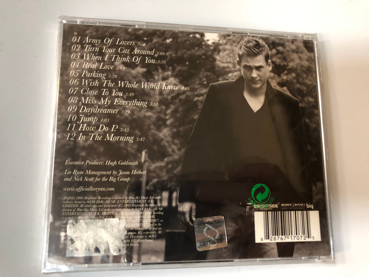 Lee Ryan Brightside Recordings Audio Cd 2005 82876 717072 Bibleinmylanguage
