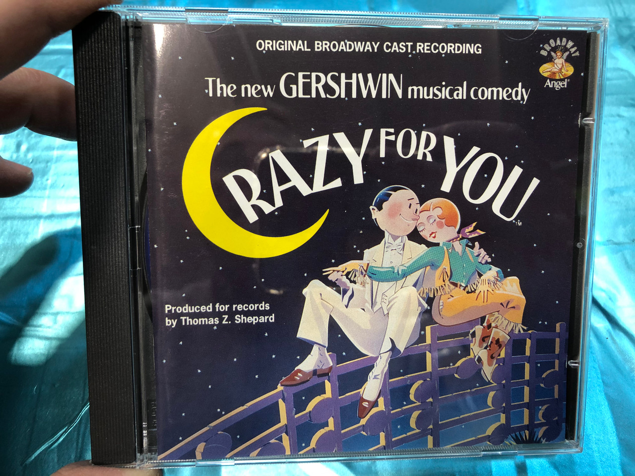 Original Broadway Cast Recording The New Gershwin Musical Comedy Crazy For You Produced For Records By Thomas Z Sherpard Broadway Angel Audio Cd 1992 Stereo Cdc 7 2 Bibleinmylanguage