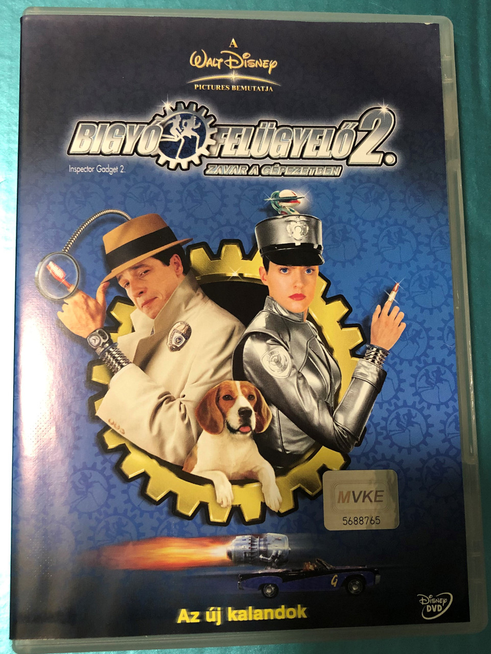 Inspector Gadget 2. DVD 1983 Gógyi felügyelő 2 / Directed by Alex Zamm /  Starring: French Stewart, Elaine Hendrix, D. L. Hughley - bibleinmylanguage