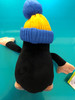 Plush Mole (Krtek) with knitted removable cap blue-yellow / 24cm / Krtek s pletenou sundavací čepicí modro-žlutá / Plüsch Maulwurf Mütze blau-gelb / Kisvakond levehető téli sapkával / 45906G / Ages 0+ (8590121501354)