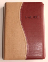 BAIBELE / Bemba Language Bible / Dual Tone Leather Bound with Golden edges / ...