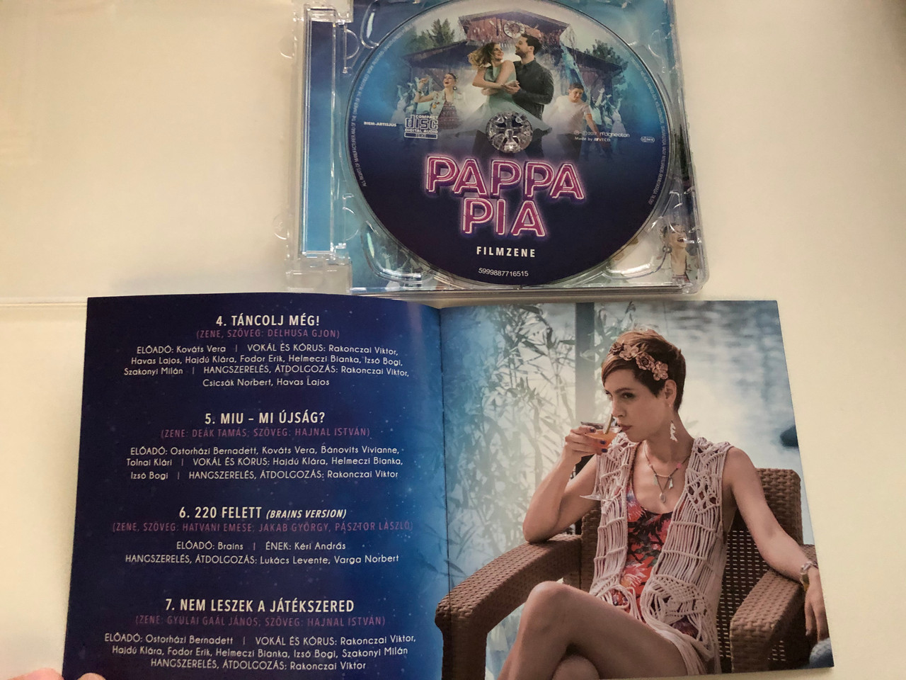 Pappa Pia Filmzene / Magneoton Audio CD 2017 / 5999887716515 / Radics Gigi,  Király Viktor, Brains, Kelemen Kabátban - bibleinmylanguage