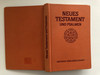 German New Testament and Psalms / Neues Testament und Psalmen / German Bible Society - Deutsche Bibelgesellschaft 1992 / Linen bound - Hardcover (3438022222)