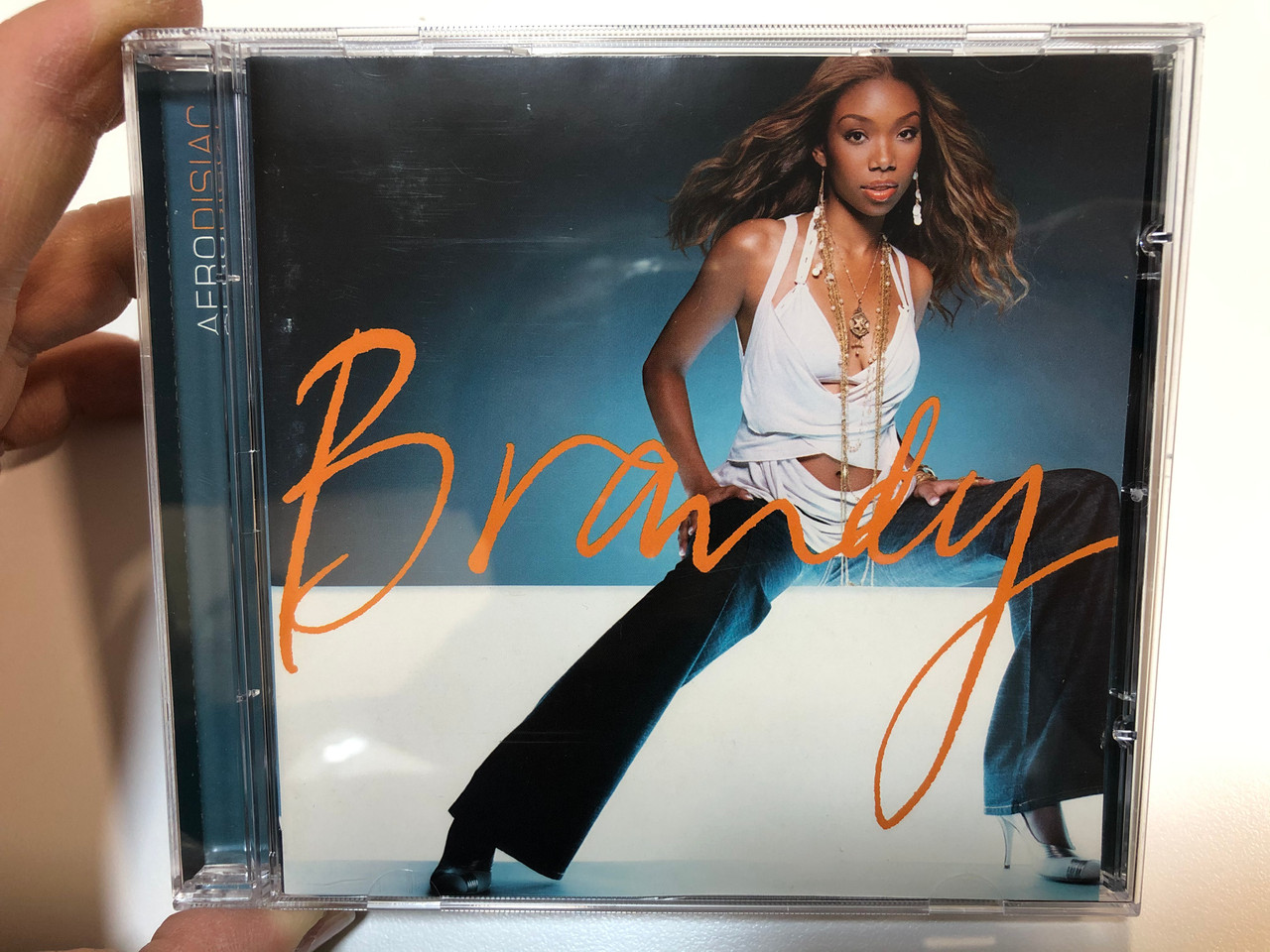 Brandy Afrodisiac / Atlantic Audio CD 2004 / 7567836332 Bible in