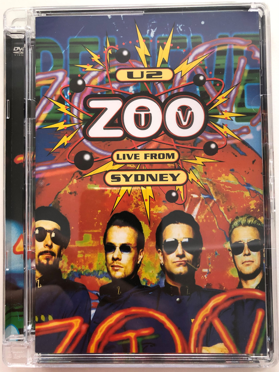 Musgo marioneta Materialismo U2 Zoo TV DVD 2006 Live from Sydney / Filmed on 27th November 1993 at the  Sydney Football Stadium, Sydney / Even better than the real thing, One,  Pride, With or Without you - bibleinmylanguage