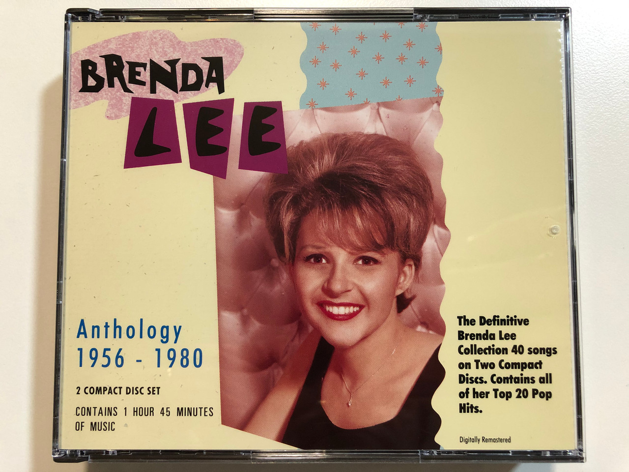 Brenda Lee – Anthology 1956-1980 / The Definitive Brenda Lee Collection 40  Songs on Two Compact Discs.
