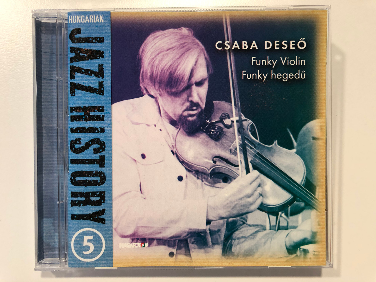 Csaba Deseő – Funky Violin - Funky Hegedũ / Hungarian Jazz History – 5 /  Hungaroton Audio CD 2001 / HCD 71045 - bibleinmylanguage