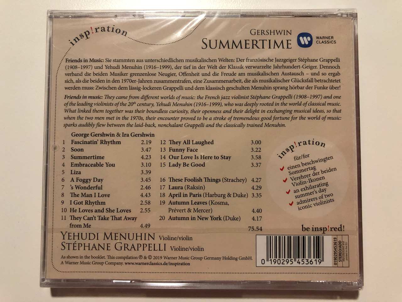 https://cdn10.bigcommerce.com/s-62bdpkt7pb/products/29798/images/177360/Gershwin_Summertime_Yehudi_Menuhin_Stphane_Grappelli_Inspration_Warner_Classics_Audio_CD_2019_Stereo_0190295453619_2__59629.1620128688.1280.1280.JPG?c=2&_ga=2.178888612.1691390246.1620743568-1701260778.1620743568